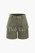 Multi-pocket Cargo Shorts