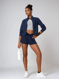 SweatProof Run Shorts Mid Waist Pockets Quick Dry