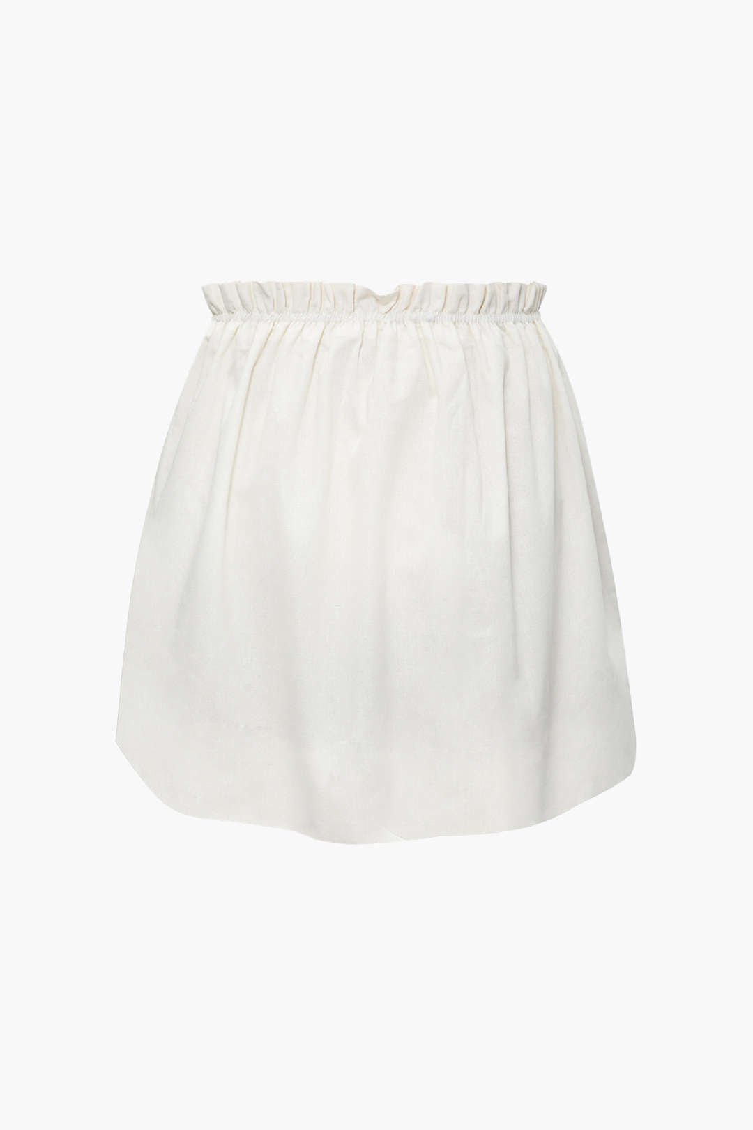 Square Neck Tie Back Crop Top And Elastic Waist Shorts Set