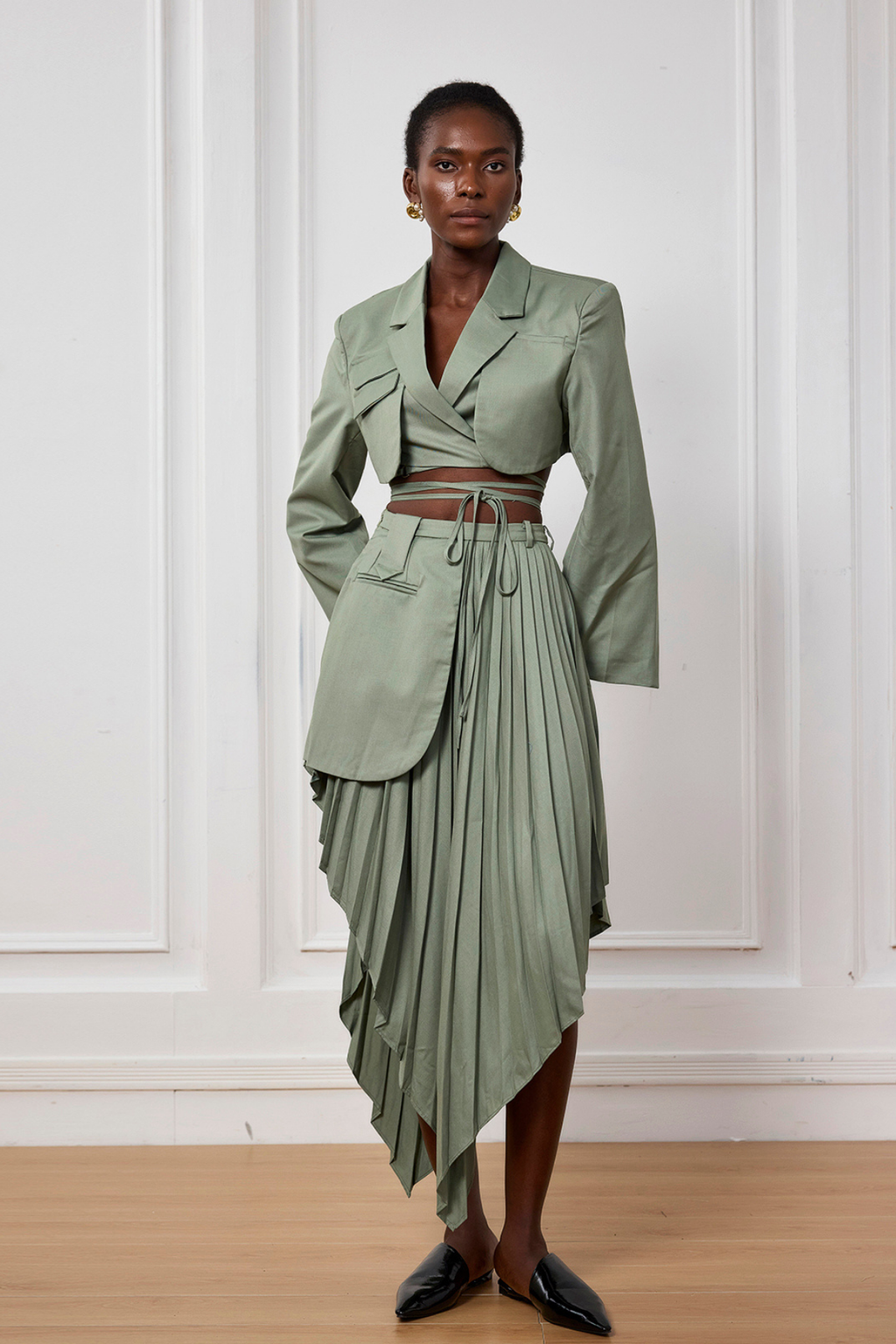 Winifred Ruffle Maxi Skirt