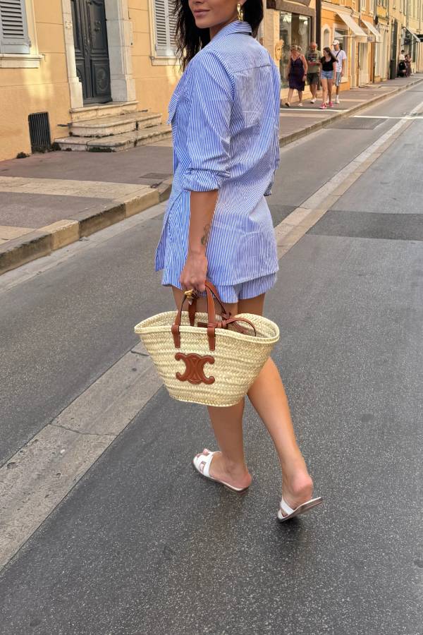 ZILDA STRIPED BLUE SET