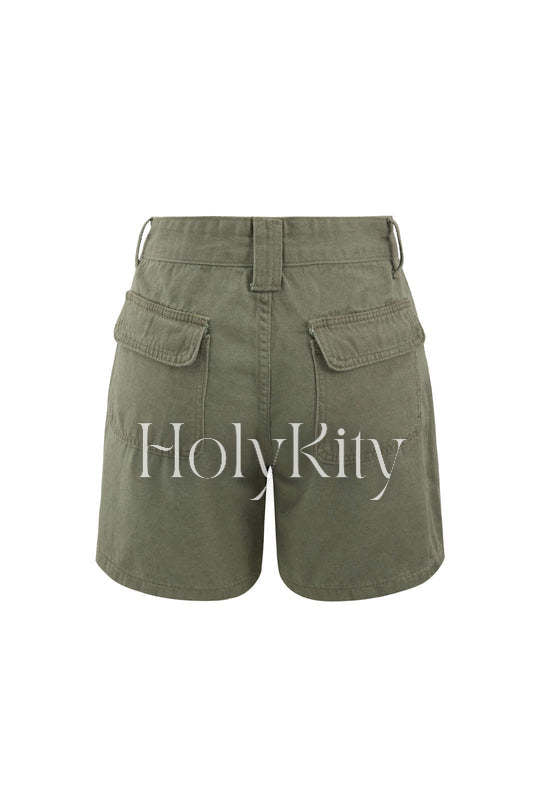 Multi-pocket Cargo Shorts